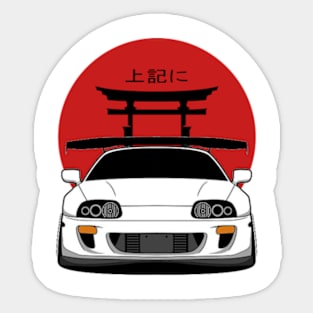 Toyota Supra MK4 Sticker